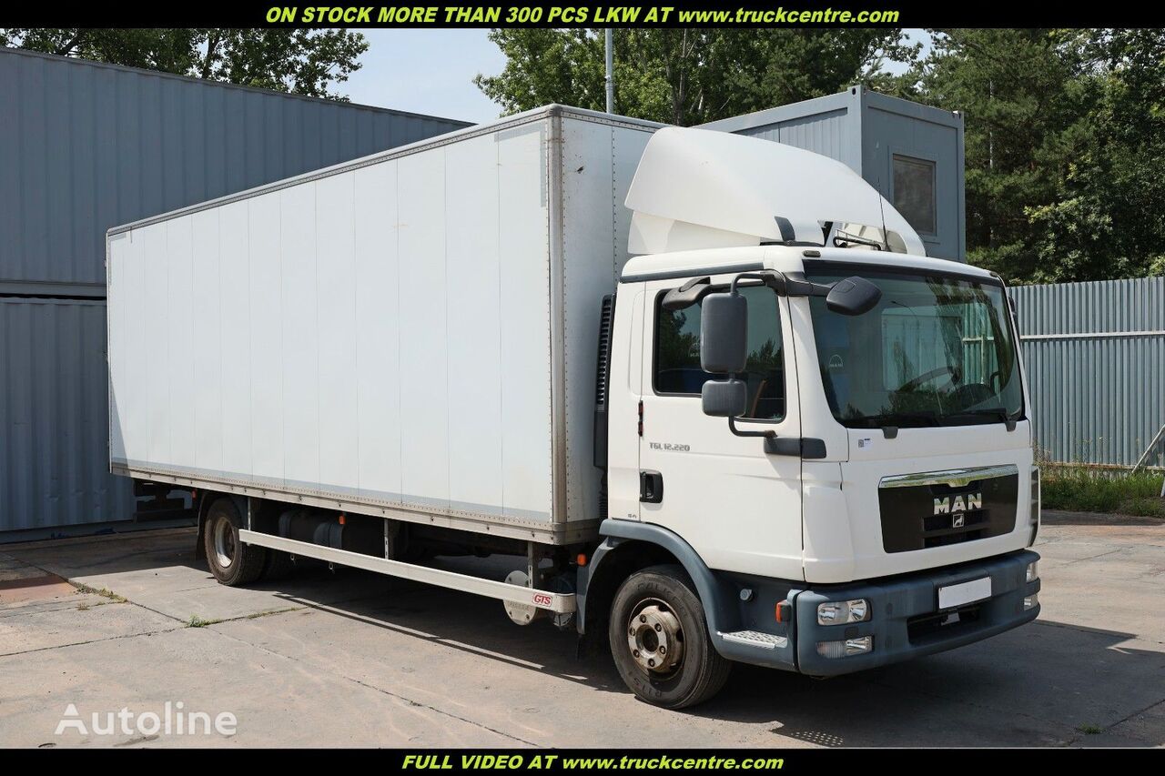 MAN TGL 12.220, EURO 5, 12 TONS, 18 PALLETS box truck