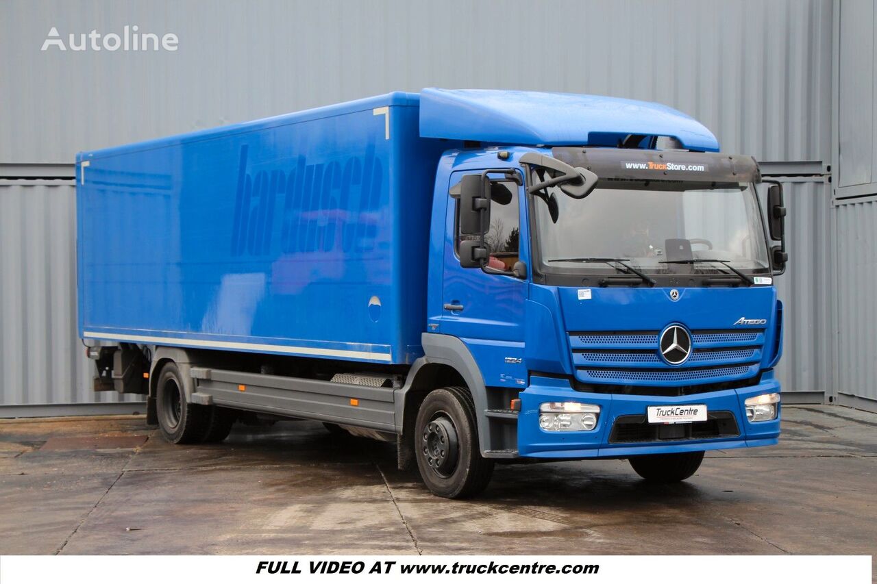 Mercedes-Benz ATEGO 1224, EURO 6, TAIL LIFT, 18 PALLETS, TOP box truck