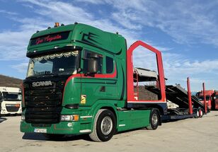 Scania R410 car transporter + car transporter trailer