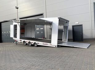 new TA-NO SPORT TRANSPORTER 55 PREMIUM enclosed car trailer 5.5 x 2.3 m car transporter trailer