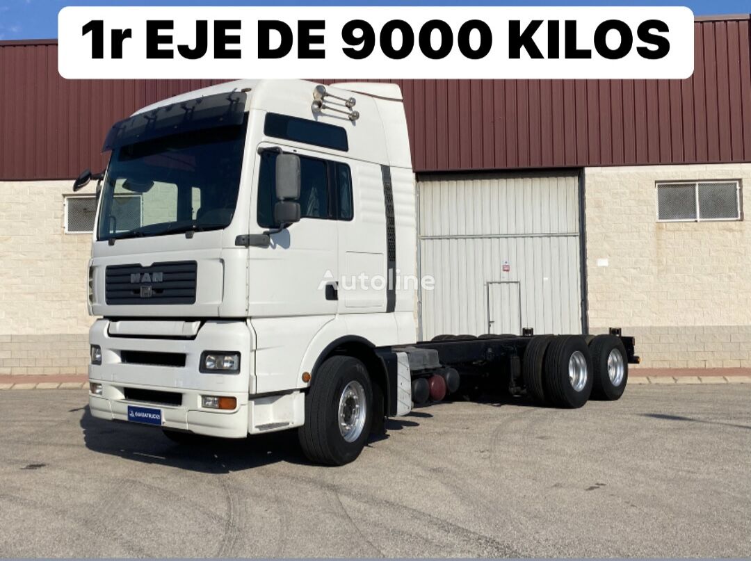 MAN TGA 26.410 ( CHASIS ) 1º EJE DE 9000 KILOS chassis truck