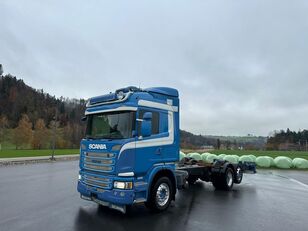 Scania G 490 KM 6x2 rama pod zabudowę spr. ze Szwajcarii  chassis truck