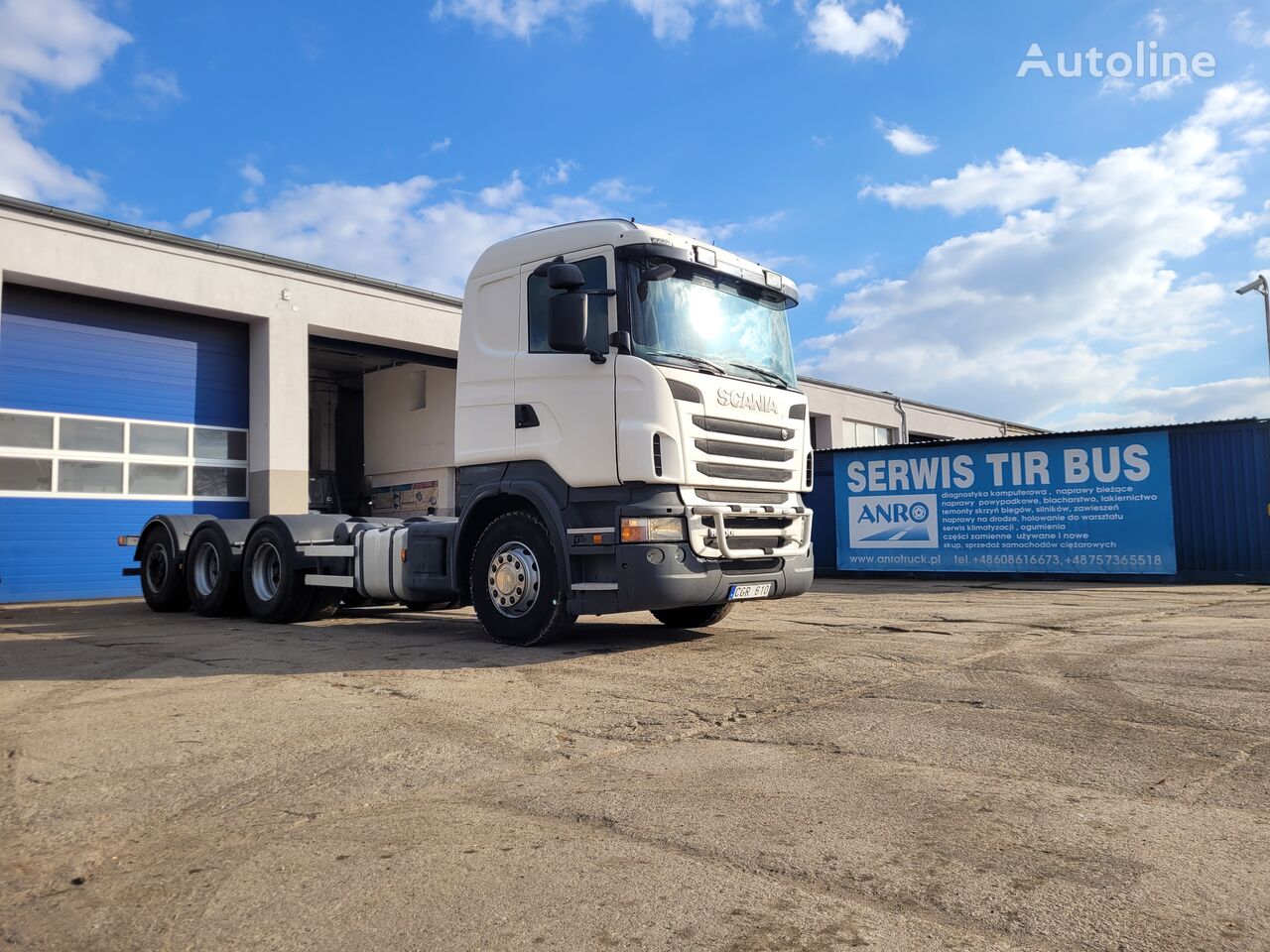 Scania R400 , 8x4*4 chassis truck