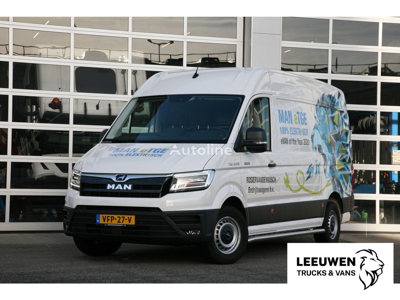 MAN eTGE 3.140 │100% Elektrisch │ 136 pk │ L3H3 │ Automaat car-derived van