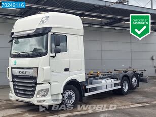 DAF XF 480 6X2 Retarder SSC 2x Tanks Euro 6 container chassis