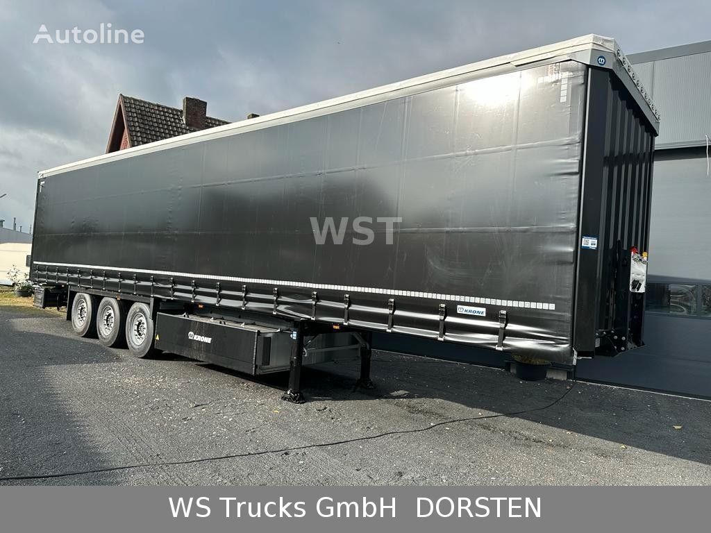 new Krone 20x Profiliner Edscha Rungentaschen SAF Achsen curtain side semi-trailer