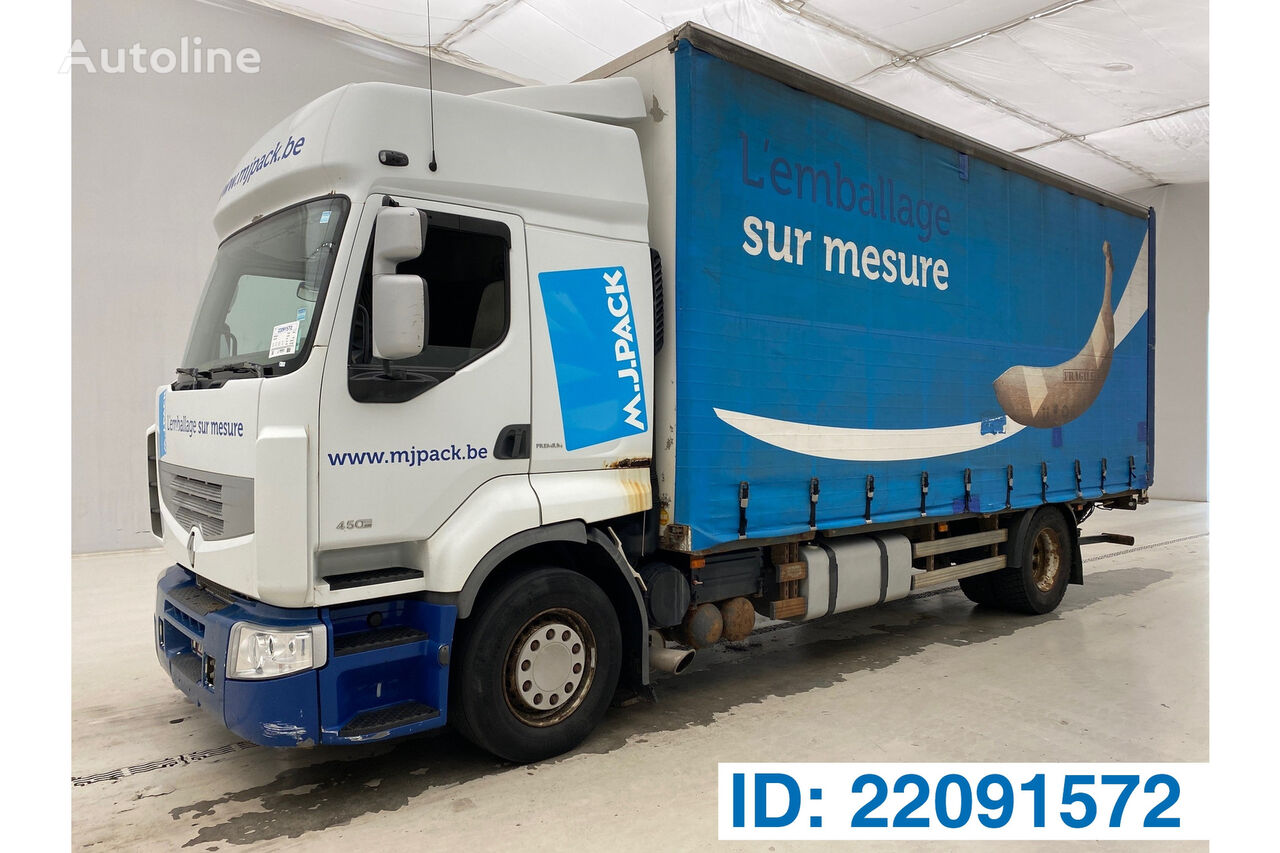 Renault Premium 450  curtainsider truck