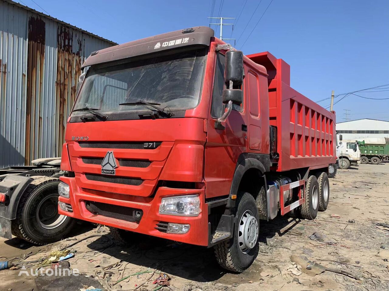 Howo 10 Wheel dump truck