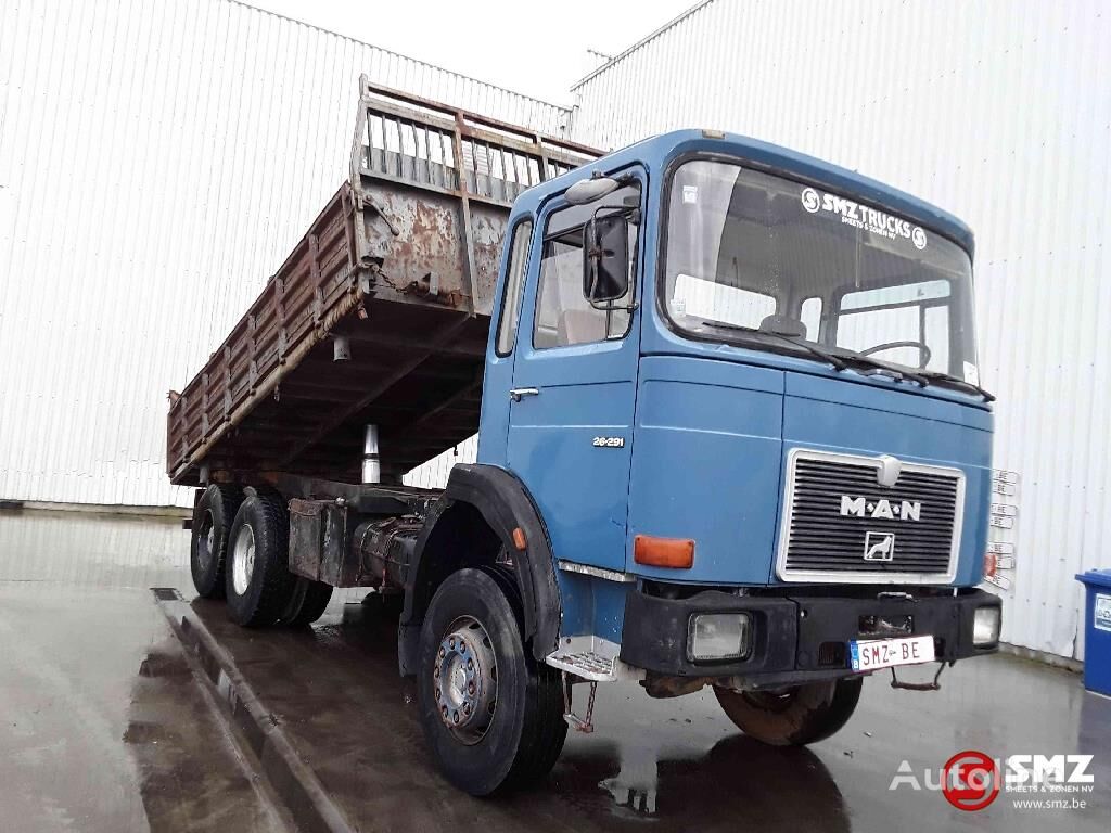 MAN 26.291 portugal truck dump truck