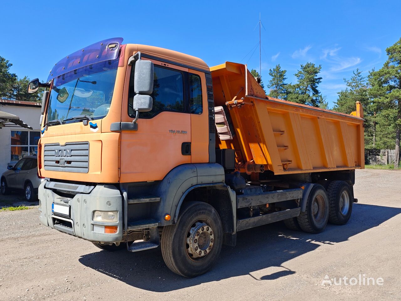 MAN TGA 33.360 6X4 BB / MEILLER-KIPPER / MANUAL / EURO4 dump truck