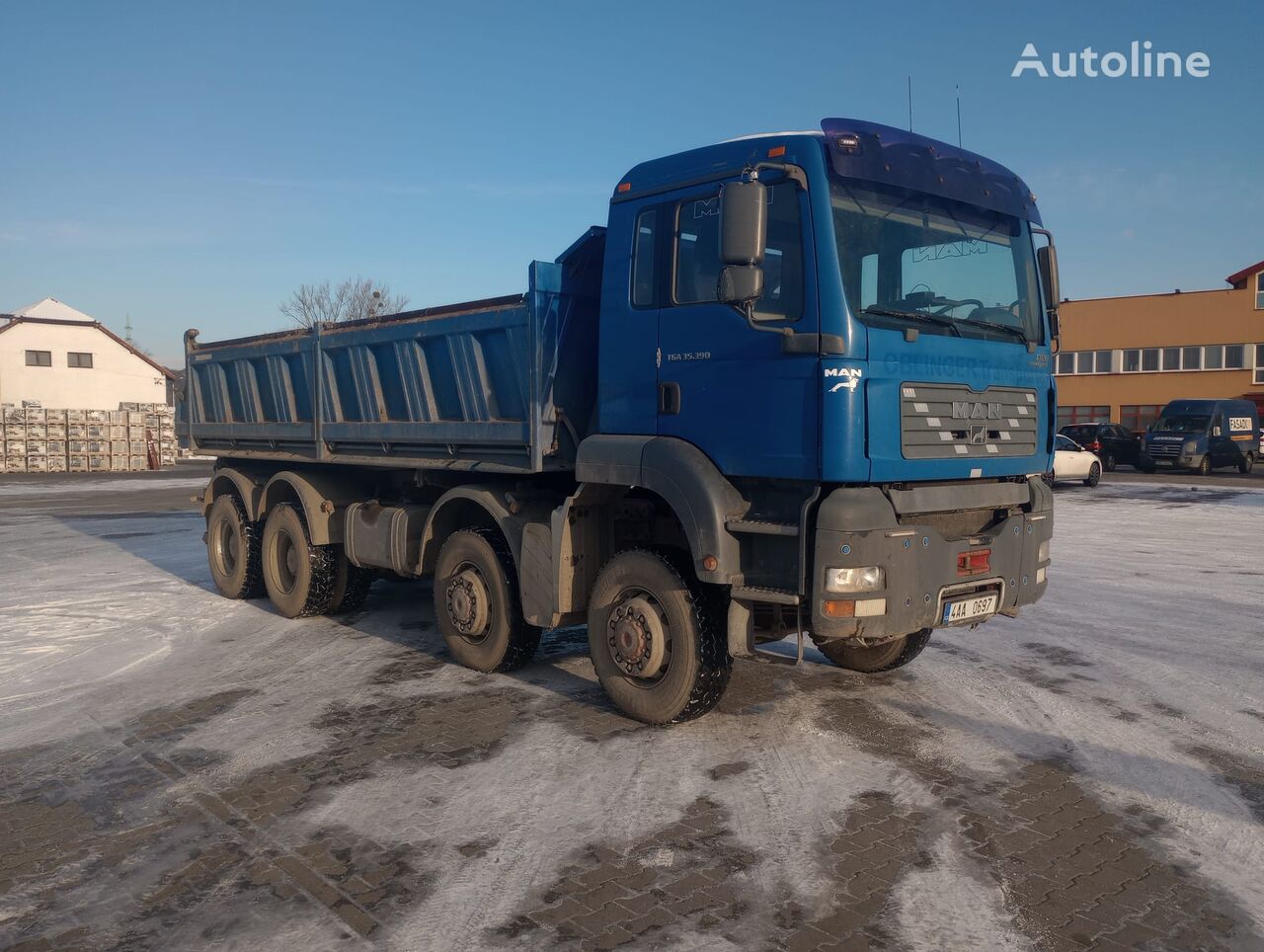 MAN TGA H93 35.390 8x6 BB dump truck