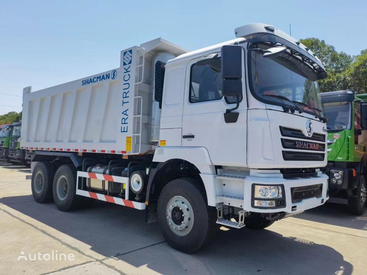 new Shacman 6X4 380hp new dump truck 30t loading