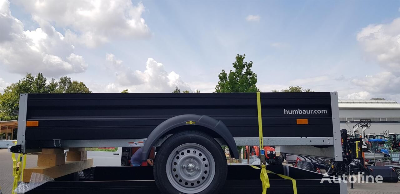 new HA 75 25 13 KV BLACK EDITION flatbed trailer