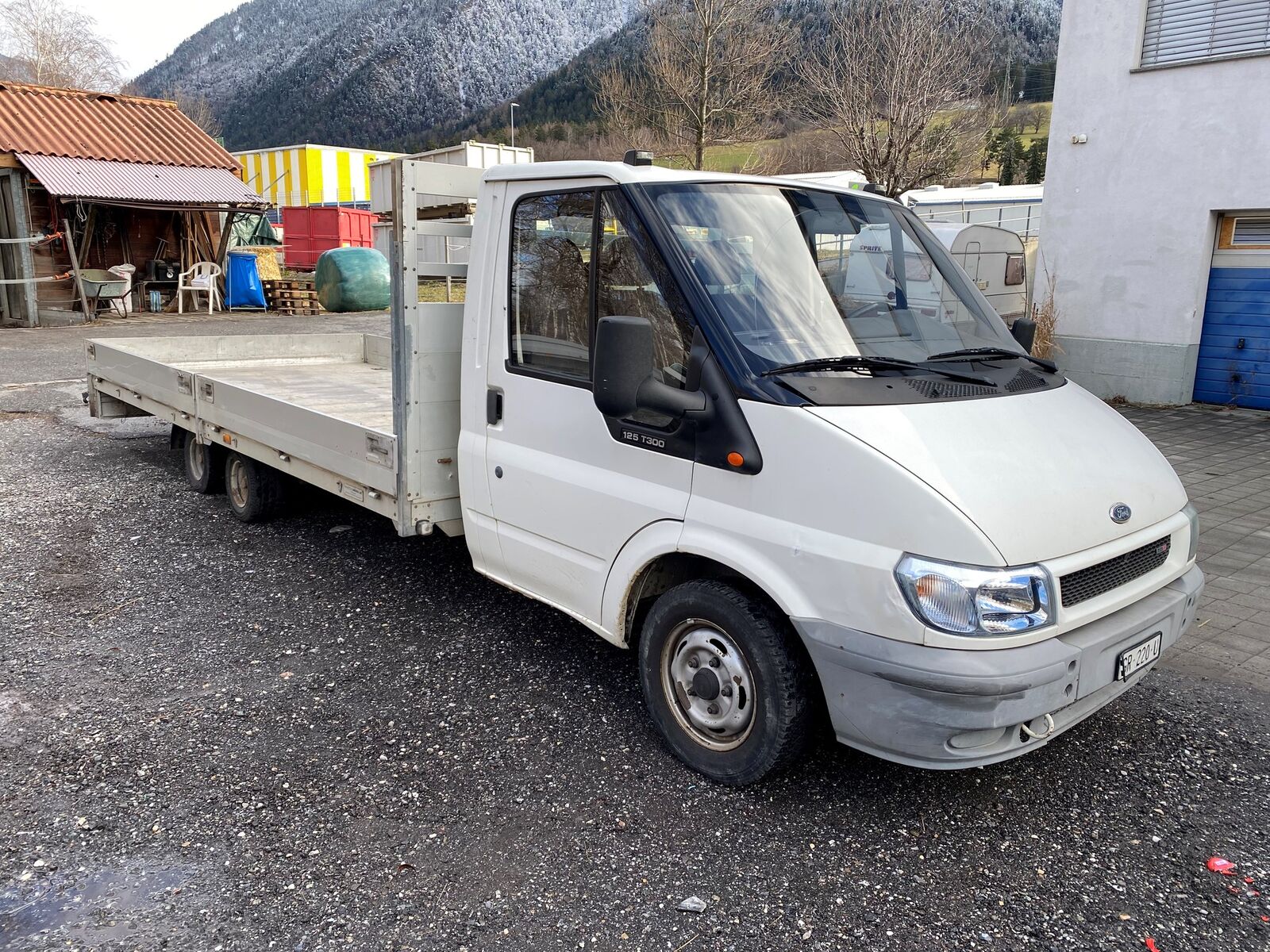 Ford Transit 2.0 TDCI  flatbed truck