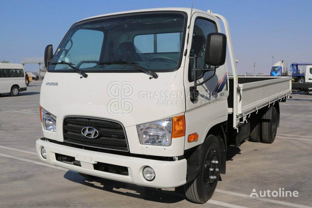 new Hyundai HD72 DELUXE flatbed truck