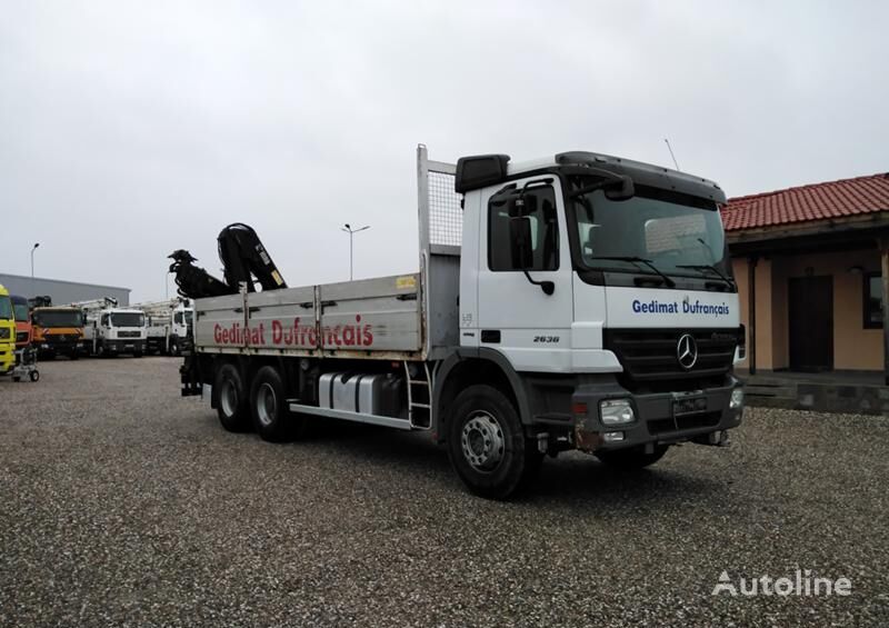 Mercedes-Benz Actros 2636  flatbed truck