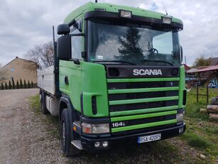 Scania 164 480 6x2 Retarder/ klimatyzacja /Manualna skrzynia biegów flatbed truck