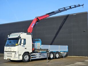 Volvo FM 500 6x2*4 / HMF 32TM KRAN / CRANE 18.9 mtr! flatbed truck