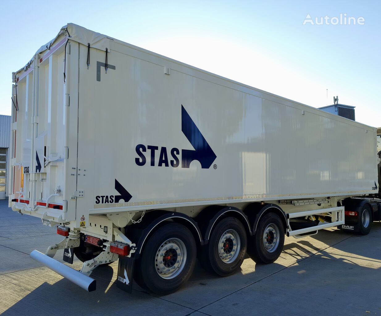 new Stas AgroSTAR grain semi-trailer