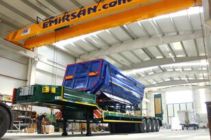 new Emirsan Immediate Delivery From Stock 4 AXLE - STEERING AXLE - 72 TONS low bed semi-trailer