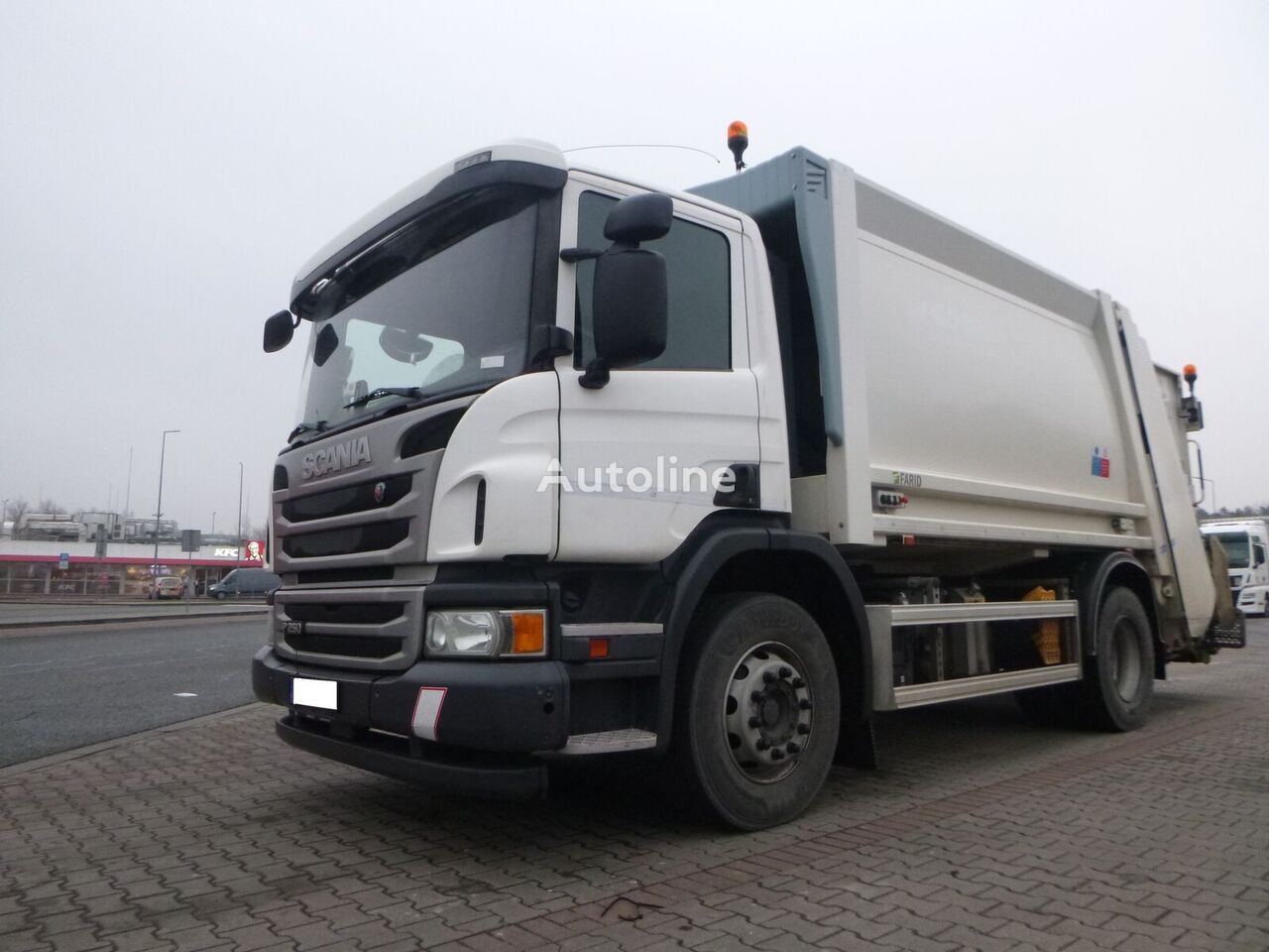 Scania P250 śmieciarka 1 komorowa, Euro 6, sprzedaż/Wynajem, gwarancja, garbage truck