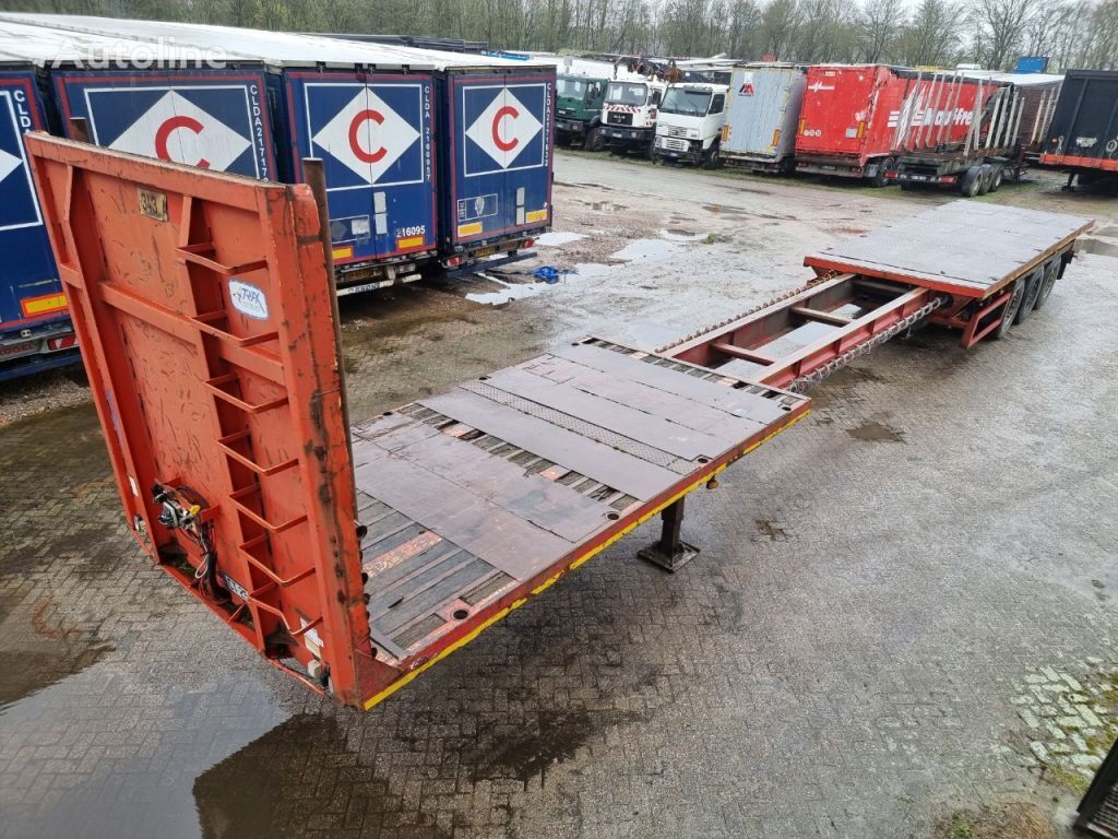 Trax 19 Meter Extendable 1x Lifting Axle platform semi-trailer