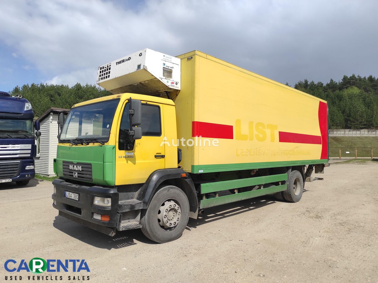 MAN LE18.220 refrigerated truck