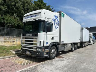 Scania 164L480 V8 refrigerated truck + trailer