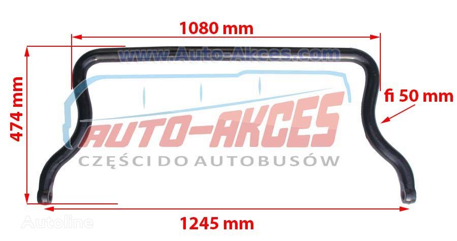 Setra Stabilizator przód 431DT Rod stabilizer A4103230165 anti-roll bar for Setra 431DT bus