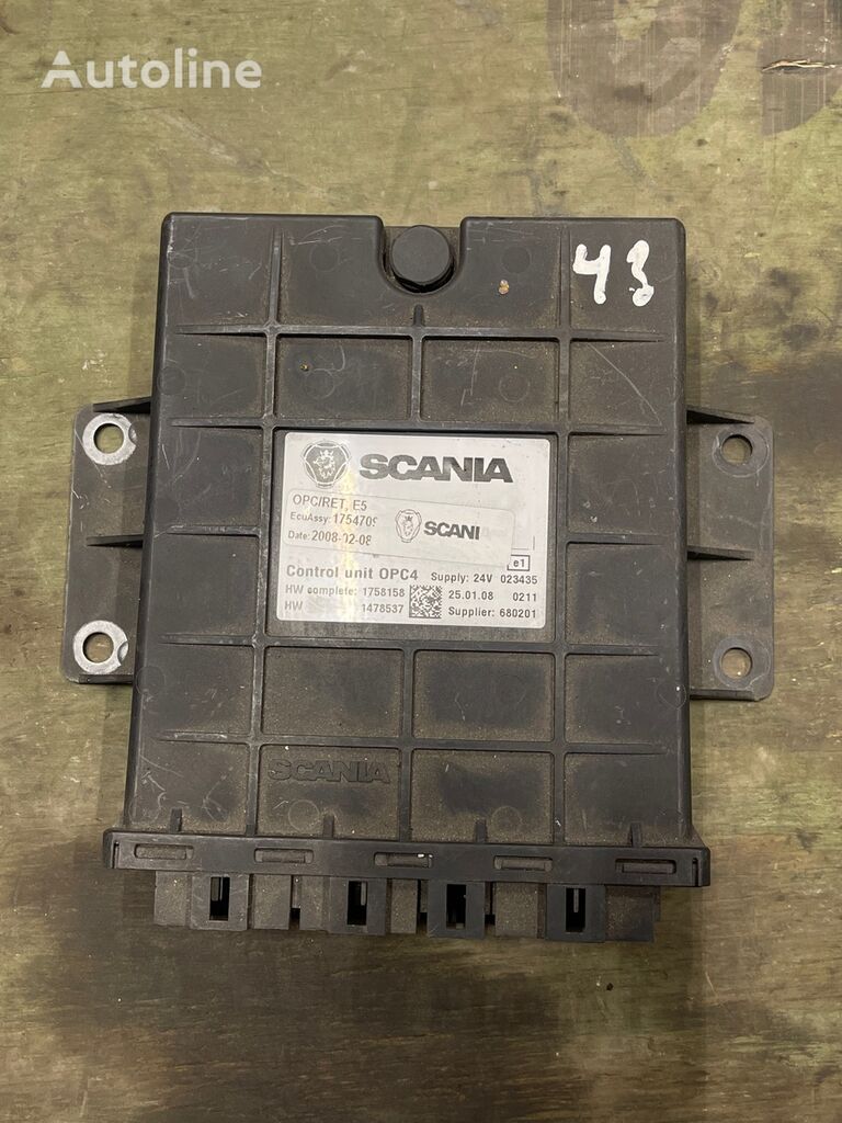 Scania ECU OPC4 1754709 control unit for truck