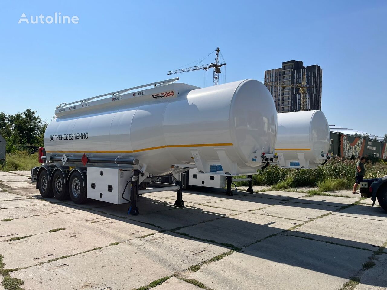 new Nursan NIZhNIY NALIV NA SKLADI fuel tank semi-trailer