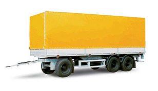 new MAZ 870100-3010 tilt trailer