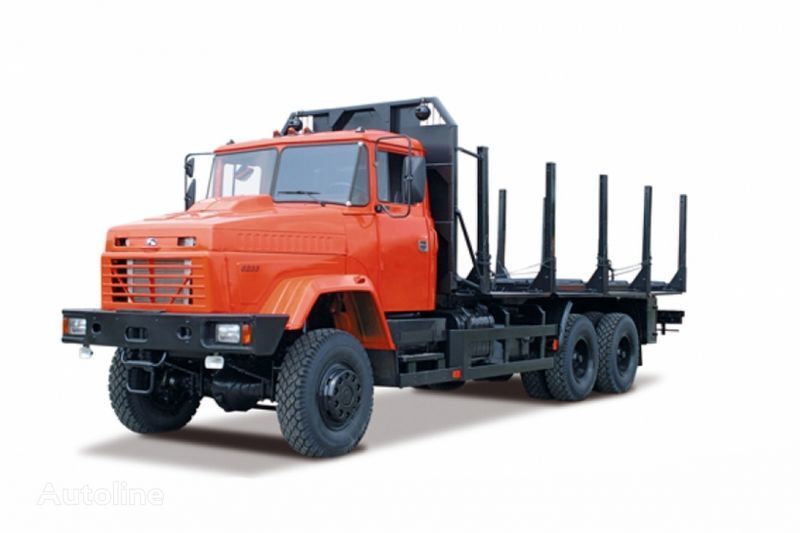 new KrAZ 6233M6  timber truck