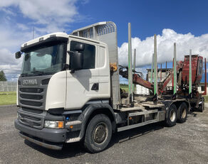 Scania R450 timber truck