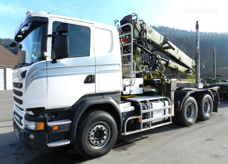 Scania R580 timber truck
