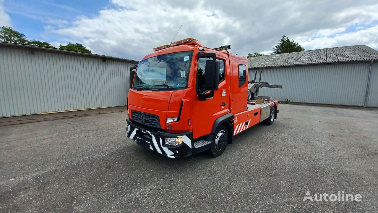 Renault D180 DOKA OMARS Abschlepp + Vollauto. HUBBRILLE tow truck