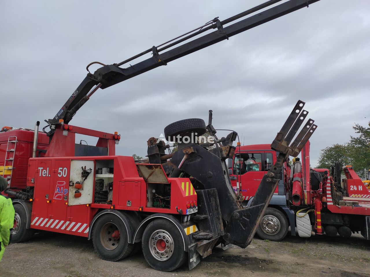 Scania tow truck