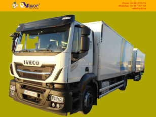 IVECO Stralis 420 + LECITRAILER box truck + trailer
