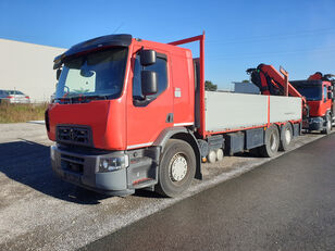RENAULT D Wide 26.430 6x2 E6 Palfinger PK 18502-SH E flatbed truck