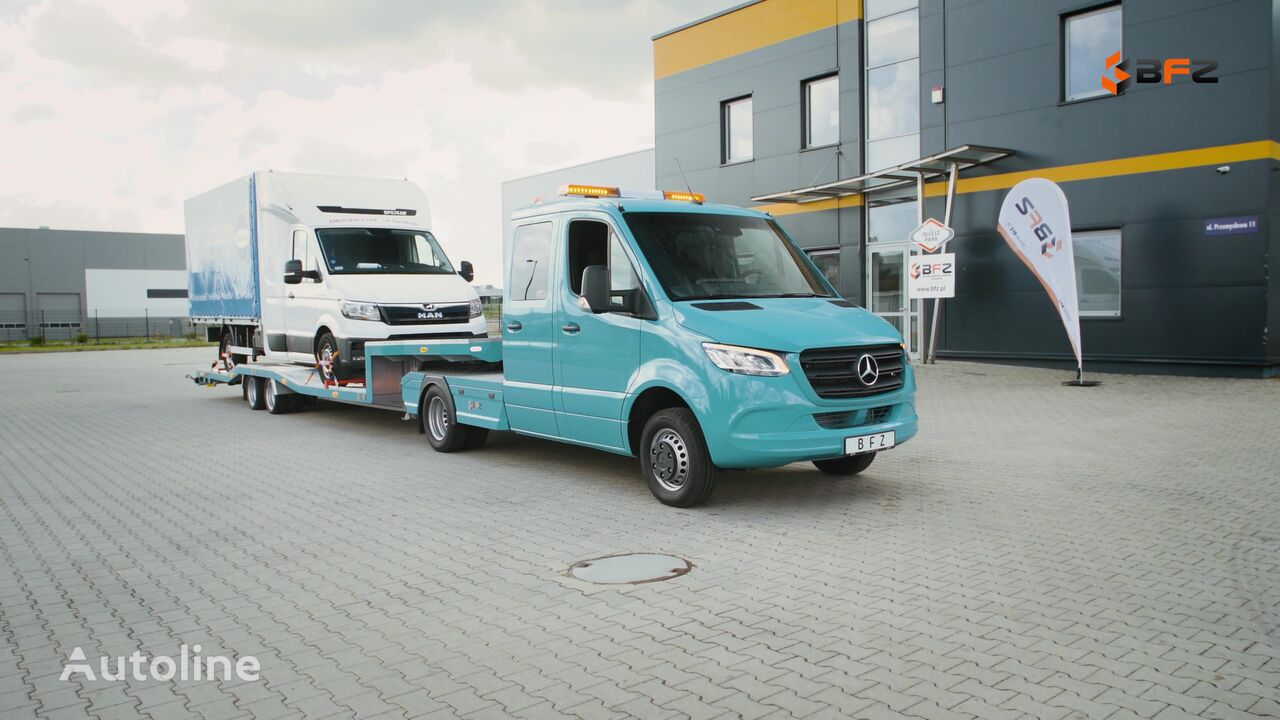 new Mercedes-Benz Sprinter 519 SATTELZUGGESPANN BFZ XL-Liner  truck tractor + car transporter semi-trailer