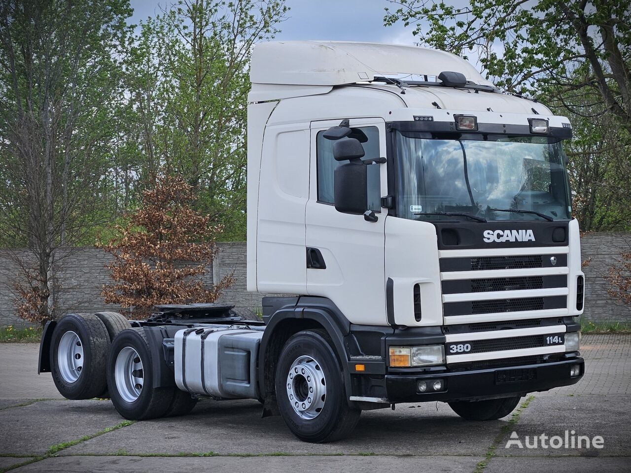 Scania 114L 380 PDE 6x2 (BOOGIE 10 tyres)  PERFECT truck tractor