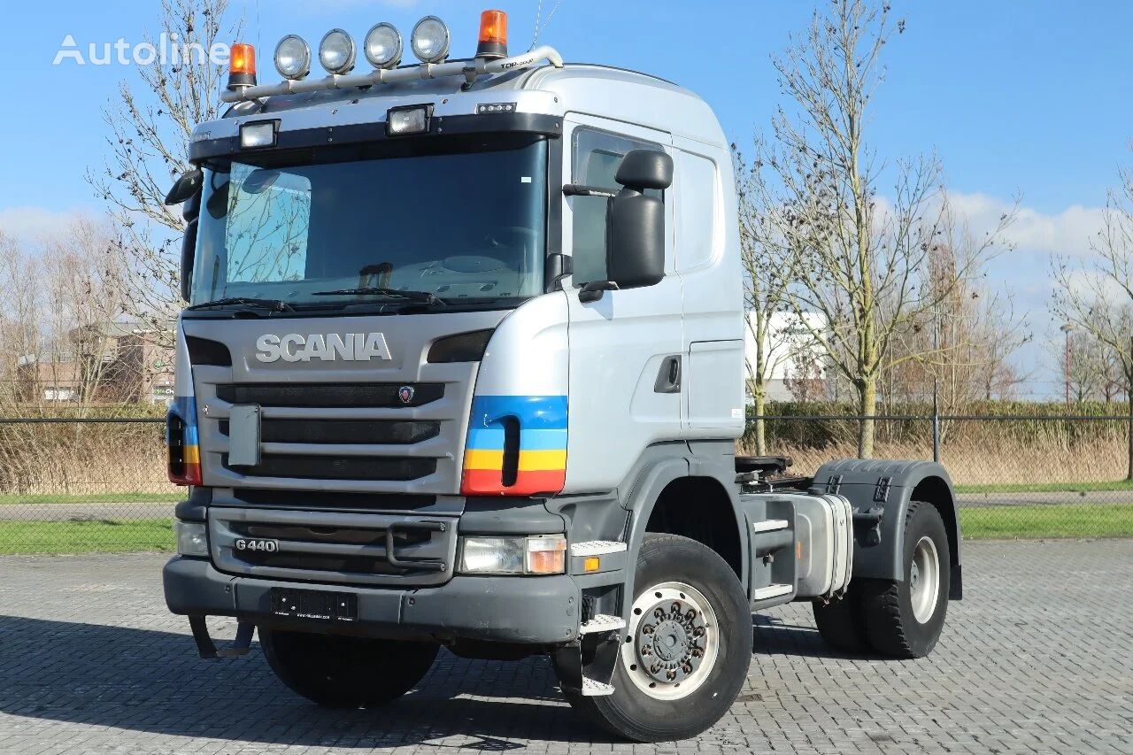 Scania G440 4X4 EURO 5 RETARDER HYDRAULIC truck tractor