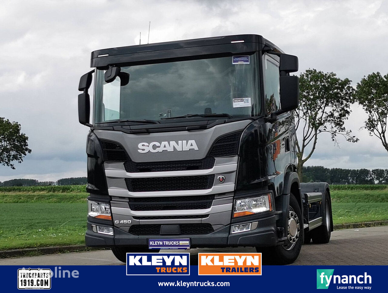 Scania G450 cg17l day cab 206tkm truck tractor