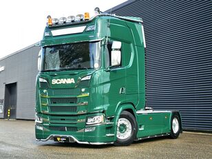 Scania S500 4x2 / HYDRAULIC / FULL AIR / PARKING COOLER / SHOW truck tractor
