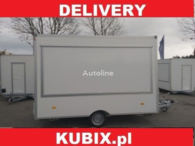 new Kubix Catering trailer Verkaufsanhänger 360x230x230, 1800kg NEU on sto vending trailer